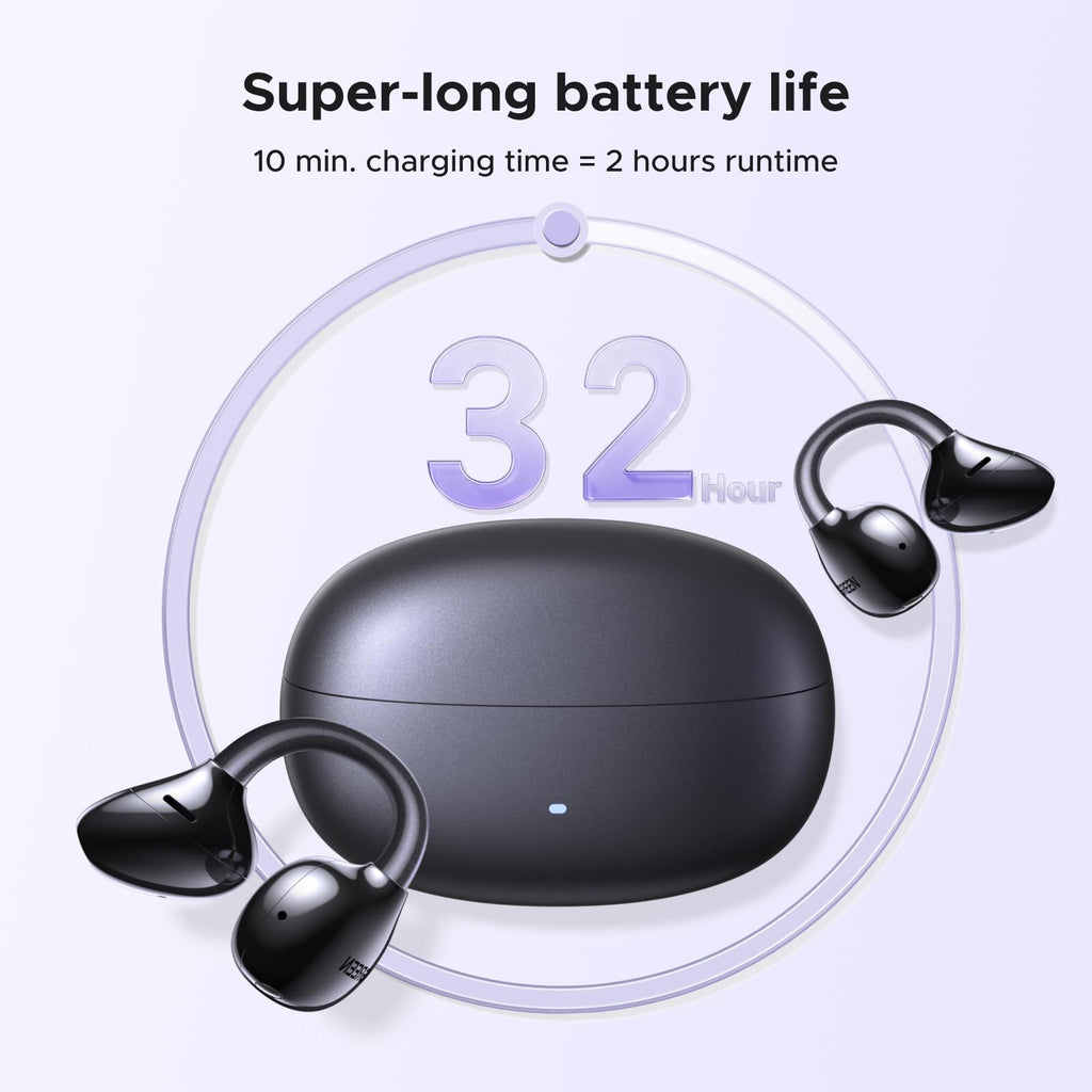 UGREEN ClipBuds Pro Open Ear Earbuds Bluetooth Clip-on Earphone