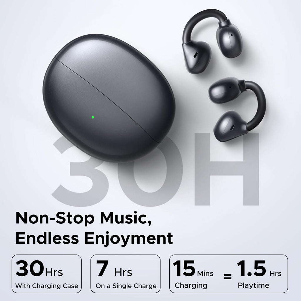 UGREEN ClipBuds Open Ear Headphone Bluetooth 6.0 Clip-on Earphone
