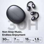 UGREEN ClipBuds Open Ear Headphone Bluetooth 6.0 Clip-on Earphone