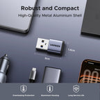 UGREEN USB to USB C Adapter 10Gbps 5 Pack for iPhone, iPad, MacBook, Galaxy