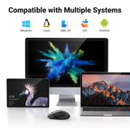 UGREEN Wireless Mouse, 40dB Silent Computer Mouse, Ultra-long Battery Life