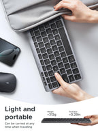 UGREEN Wireless Keyboard, Bluetooth 5.3&2.4GHz Dual Mode with UK Layout
