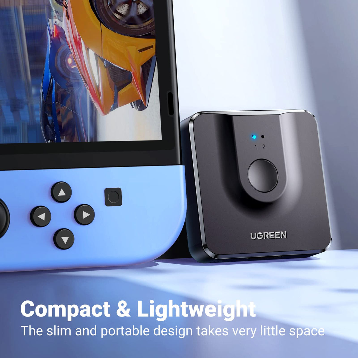 UGREEN HDMI Switch 4K@60Hz Bi-directional HDMI Splitter 2 In 1 Out