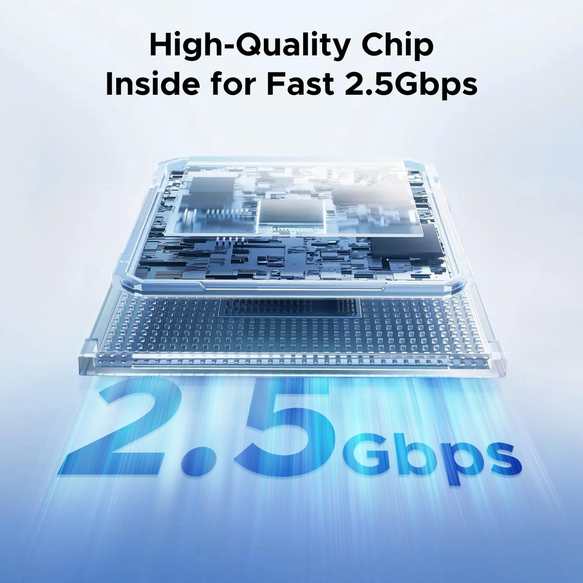UGREEN 5 Port 2.5Gbps Unmanaged Network Switch Hub