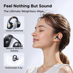 UGREEN ClipBuds Open Ear Headphone Bluetooth 6.0 Clip-on Earphone