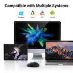 UGREEN Wireless Mouse, Slient Computer Mouse, 18-Month Battery, Plug & Play