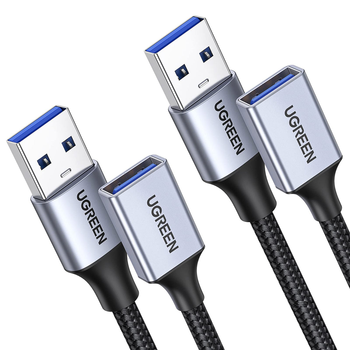 UGREEN USB 3.0 Extension Cable A Male to A Female 5Gbps 2 Pack