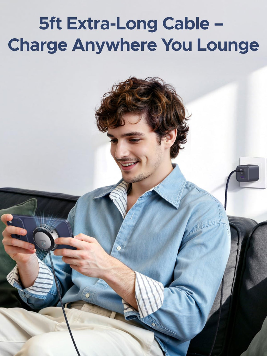UGREEN Aircool 25W Wireless Charger Pad for MagSafe, Qi2 Fast Charging Pad