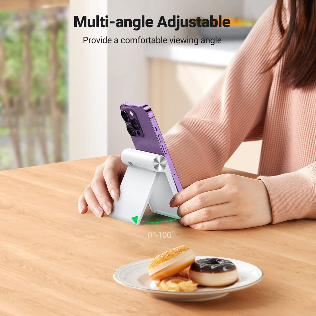 UGREEN Phone Stand for Desk Mobile Phone Holder Portable Travel Mount