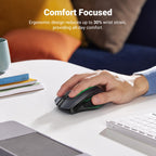 UGREEN Wireless Mouse, 40dB Silent Computer Mouse, Ultra-long Battery Life