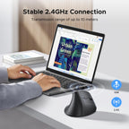 UGREEN Wireless Ergonomic Vertical Mouse, 12-Month Battery Life, 6 Buttons