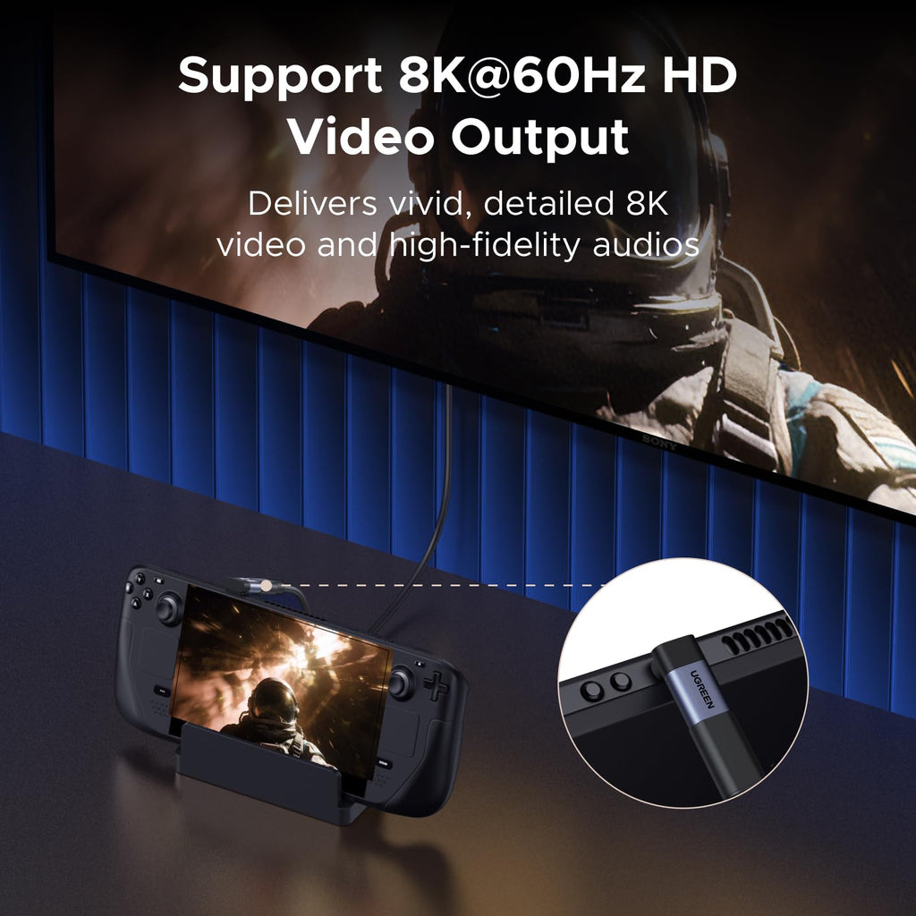 UGREEN 90 Degree Right Angle USB C Adapter 3 Pack for iPhone, MacBook, iPad
