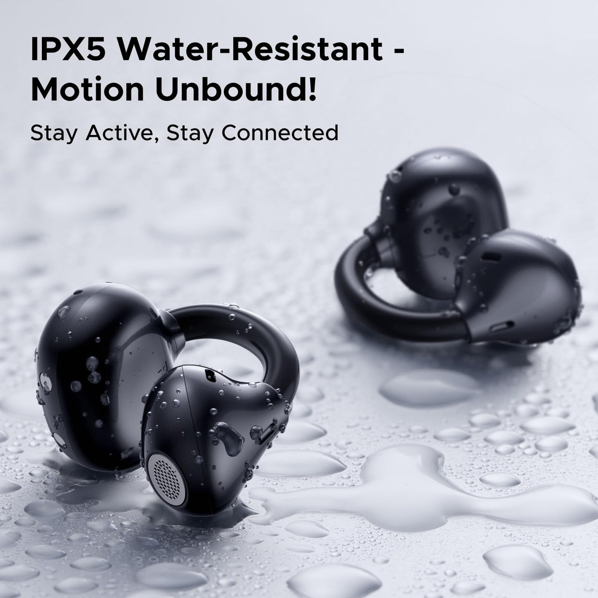 UGREEN ClipBuds Open Ear Headphone Bluetooth 6.0 Clip-on Earphone
