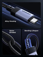 UGREEN USB C to USB-C 3.2 Gen2 Cable 240W Fast Charging, 2M