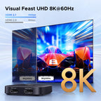 UGREEN HDMI 2.1 Switch 4K@120Hz 8K@60Hz HDMI Switcher 2 IN 1 Out