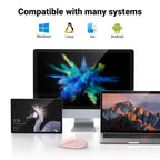 UGREEN Wireless Mouse, 40dB Silent Computer Mouse, Ultra-long Battery Life