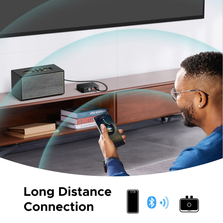 Receor UGREEN Bluetooth 6.0 com LDAC, adaador de áudio sem fio de