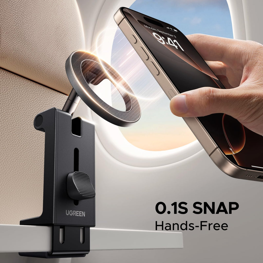 UGREEN Airplane Phone Holder Plane Travel Essential Magsafe Magnetic