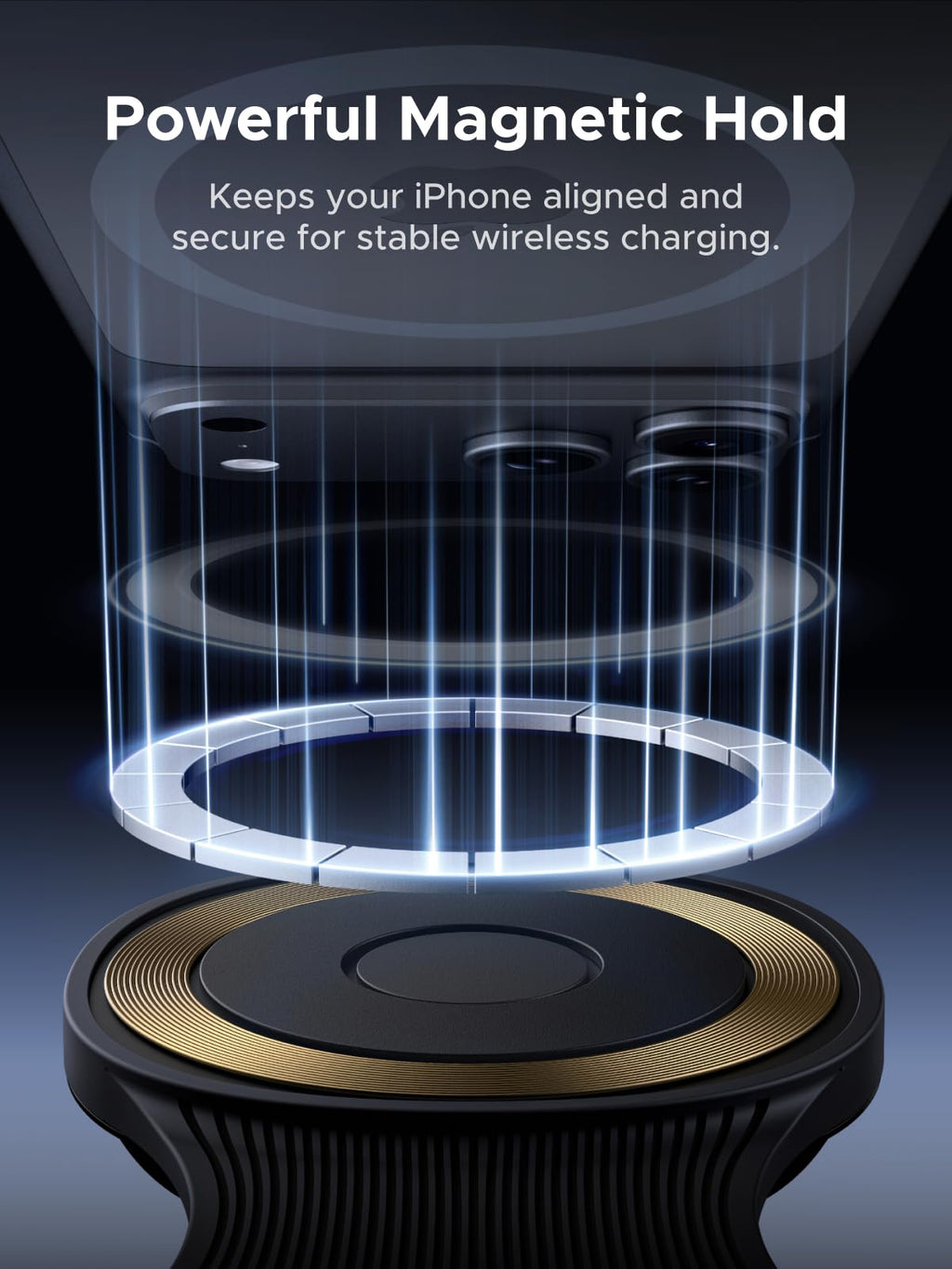 UGREEN Qi2 25W for MagSafe Charger, 2-in-1 Foldable Wireless Charger Stand