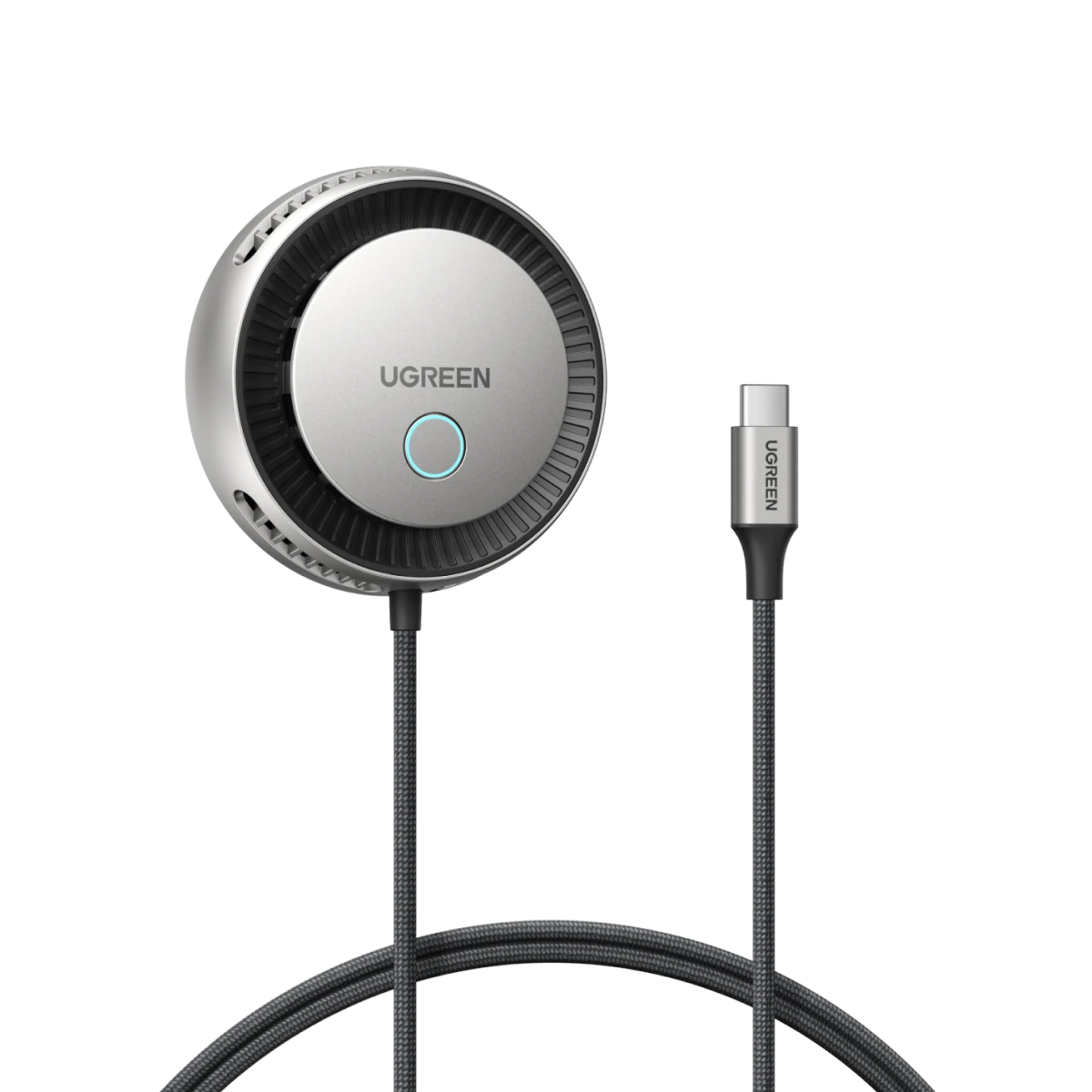 UGREEN MagFlow Pro Magnetic Wireless Charger (Qi2 25W, Smart Cooling System)