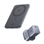 UGREEN MagFlow Air Power Bank & Nexode Air Charger Bundle (5,000mAh / 10,000mAh, Qi2 15W, 65W GaN)