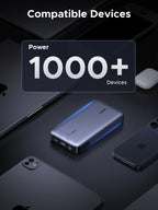 UGREEN Charging Bundle: 25000mAh Power Bank + 65W 3-Port Fast Charger