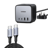 UGREEN Bundle Sale: 65W 7 Ports Charger+100W USB-C Cable (3.2ft)