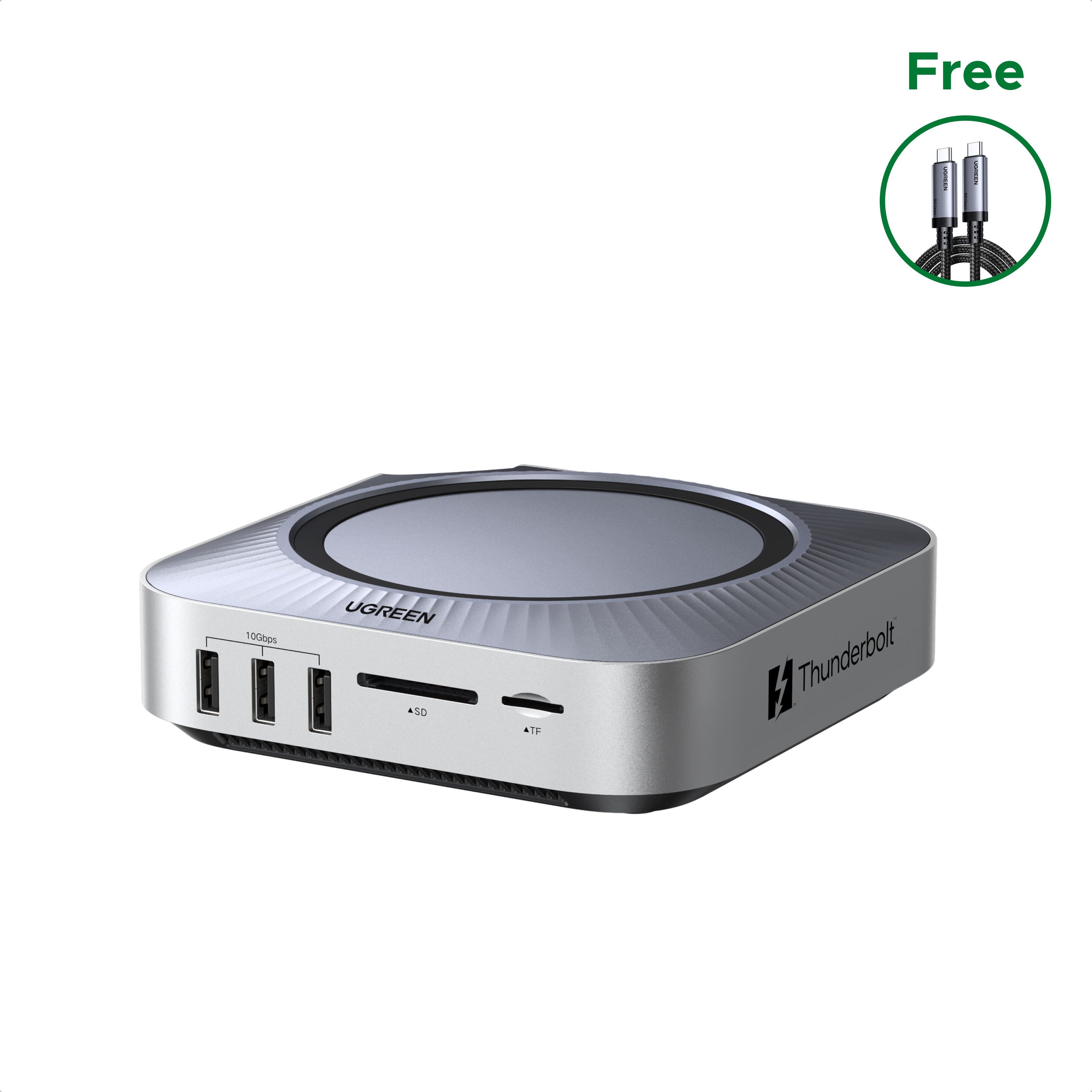 UGREEN Mac Mini M4 Docking Station (11-Port, 8TB, 10Gbps) | UGREEN 