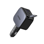 UGREEN Nexode Car Charger 60W with Retractable USB-C Cable - UGREEN UK