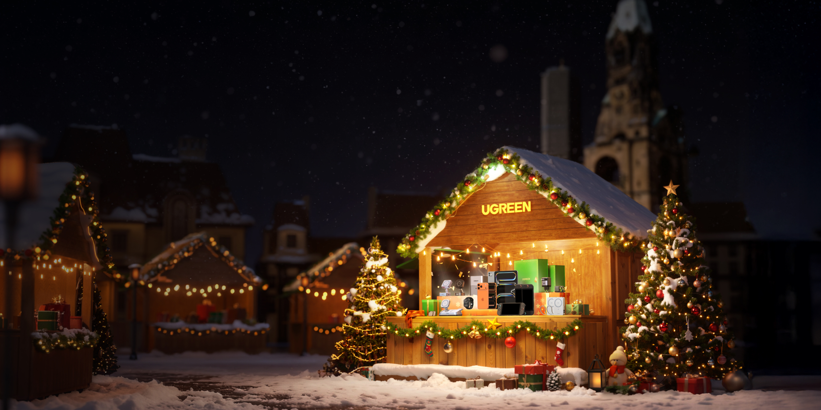 Join Us at the UGREEN Christmas Stand in Berlin!