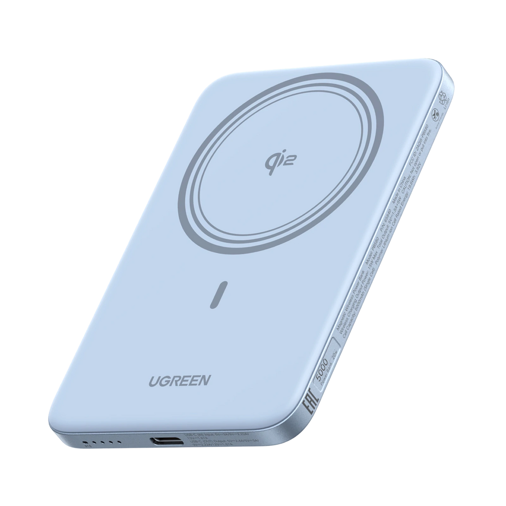 UGREEN MagFlow Air Magnetic Power Bank (5000mAh, Qi2 15W)