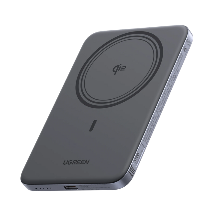 UGREEN MagFlow Air Magnetic Power Bank (5000mAh, Qi2 15W)