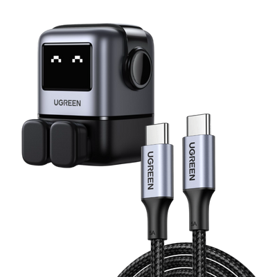 UGREEN Bundle Sale: 65W 3 Ports Charger+100W USB-C Cable (6.5ft)