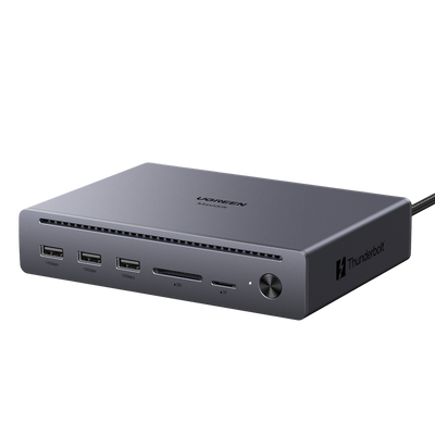 UGREEN Revodok Maxidok 10-in-1 Thunderbolt™ 5 Docking Station with Gigabit Ethernet – Dual 6K/8K Display for Mac & Windows