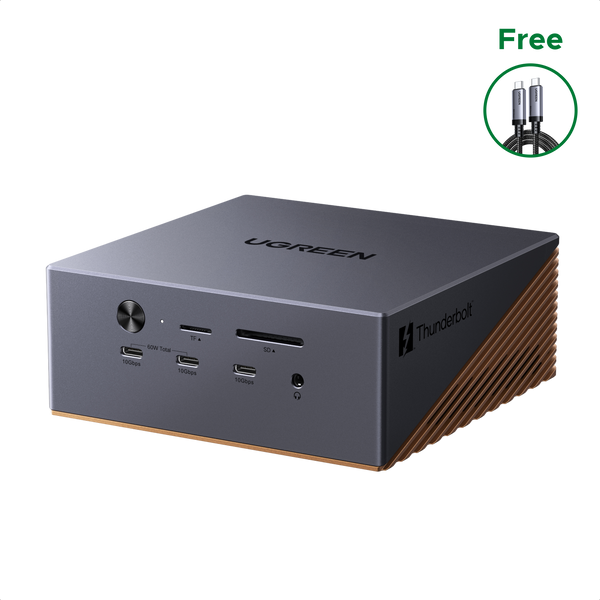 UGREEN Revodok Maxidok 17-in-1 Thunderbolt™ 5 Docking Station – 8TB, Dual 6K/8K Display for Mac & Windows