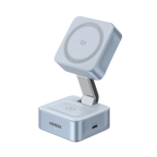UGREEN MagFlow 2-in-1 Magnetic Wireless Charger 25W (MagSafe compatible)