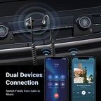 Ugreen Bluetooth 5.3 Adapter for Car with 3.5mm Jack