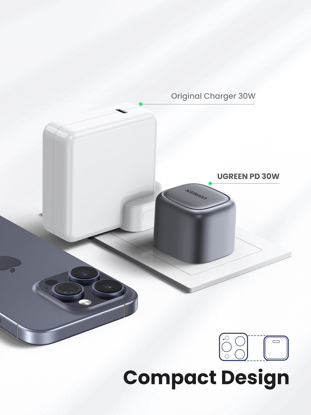 Ugreen Nexode 30W GaN Wall Charger - UGREEN UK