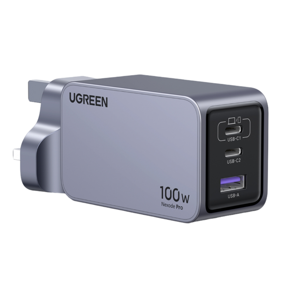 Ugreen Nexode Pro 100W 3-Port GaN Fast Charger