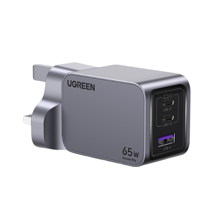 UGREEN Nexode Pro 65W 3-Port USB-C/USB-A GaN Charger 25870 B&H