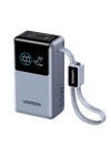 UGREEN Nexode Pro Power Bank (10,000mAh, 45W, Built-in Cable)