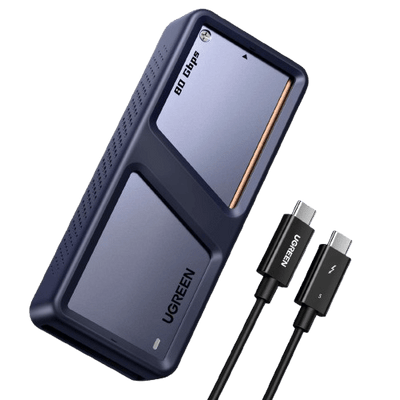 UGREEN M.2 NVMe SSD Enclosure (80Gbps, Thunderbolt 5, 8TB)