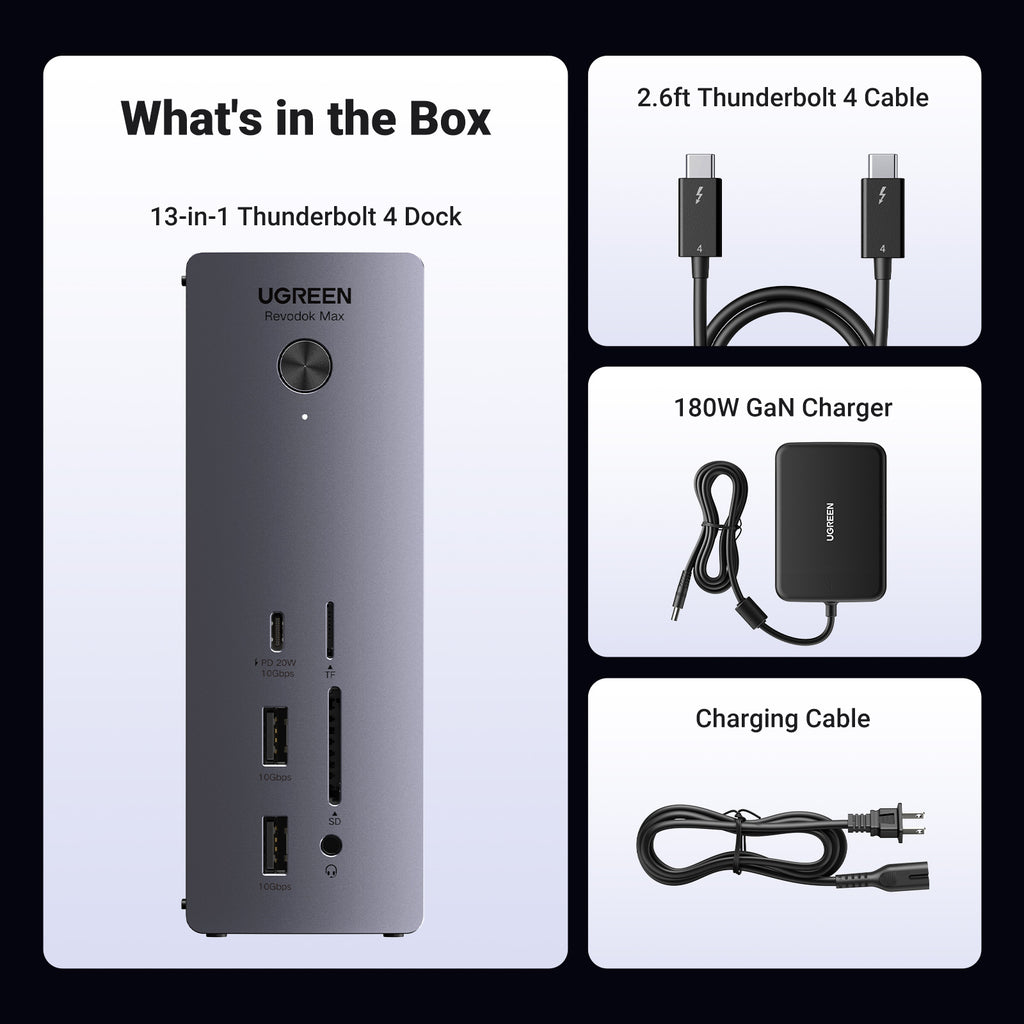 UGREEN Revodok Max 13-in-1 Thunderbolt 4 Docking Station