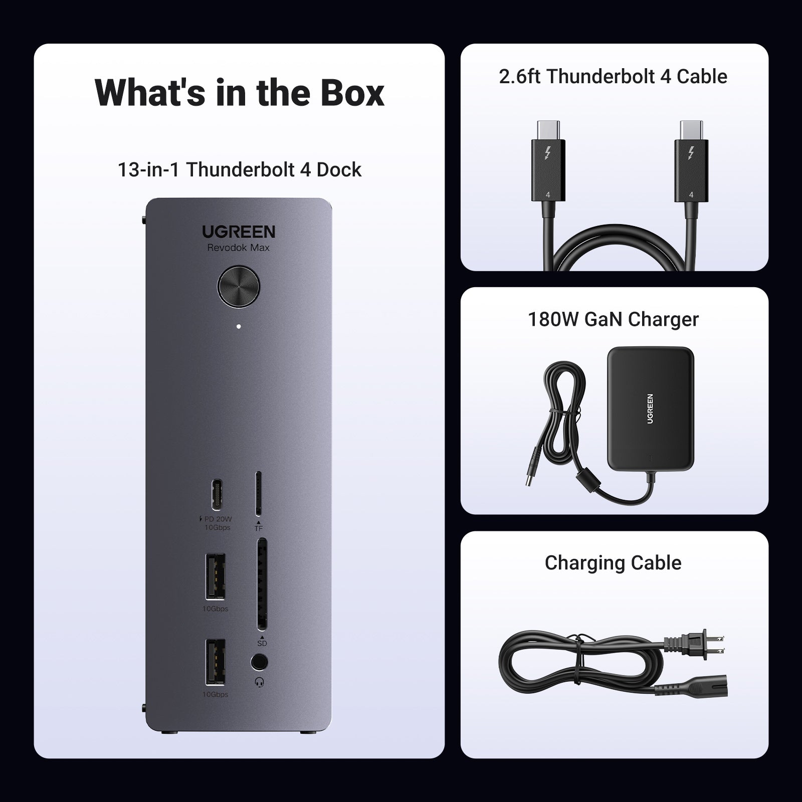 UGREEN Revodok Max 13-in-1 Thunderbolt 4 Docking Station