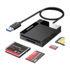 Ugreen USB 3.0 5Gbps SD/TF/CF/MS Card Reader - UGREEN - 30333