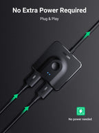 Ugreen 1 IN 2 Out or 2 IN 1 Out Bi-directional 4K@60Hz HDMI Switcher - UGREEN - 70607