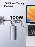Ugreen 10-in-1 USB-C Hub (4K@30Hz HDMI, RJ45 Ethernet) - UGREEN-80133