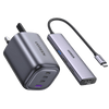 Ugreen 100W GaN Charger with 5-in-1 USB-C Hub Bundle - UGREEN - 40749+15495