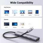 Ugreen 100W GaN Charger with 5-in-1 USB-C Hub Bundle - UGREEN - 40749+15495