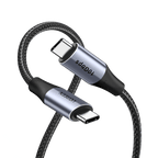 Ugreen 100W PD Fast Charger 4K 60Hz 10Gbps Data Lead USB C to USB C Cable - UGREEN-80150